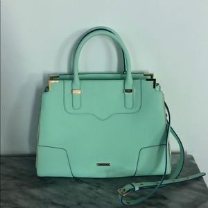 Rebecca Minkoff Mint double handle bag with strap